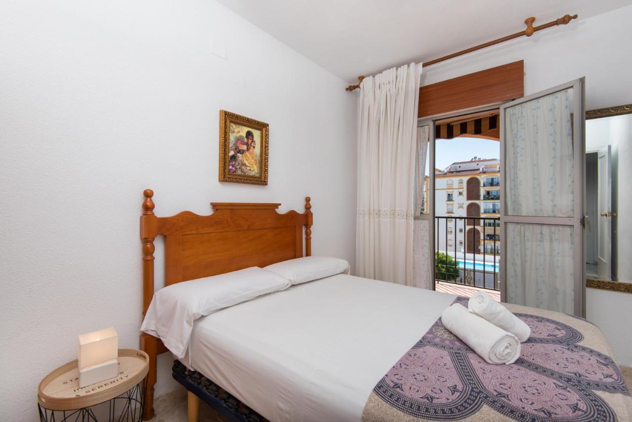 Boliches Center Apartment Next To The Beach, Parking, Pool & Terrace Фуенхірола Екстер'єр фото
