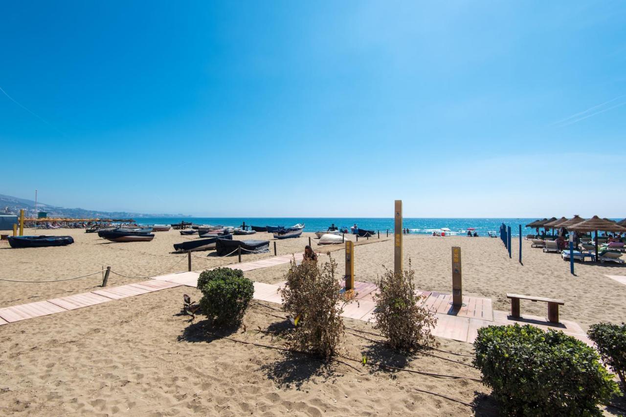 Boliches Center Apartment Next To The Beach, Parking, Pool & Terrace Фуенхірола Екстер'єр фото